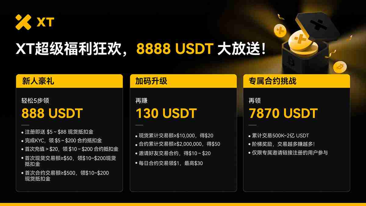 XT-新手福利中心，最高赢得8888U